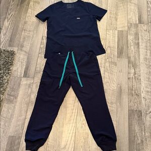 Figs NAVY BLUE SIZE SMALL - SCRUB SET